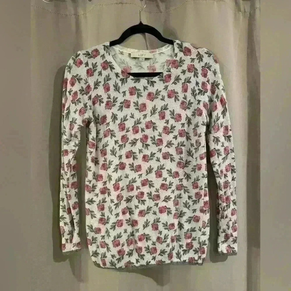 Women’s Long Sleeve Floral Loft Top - Picture 1 of 7
